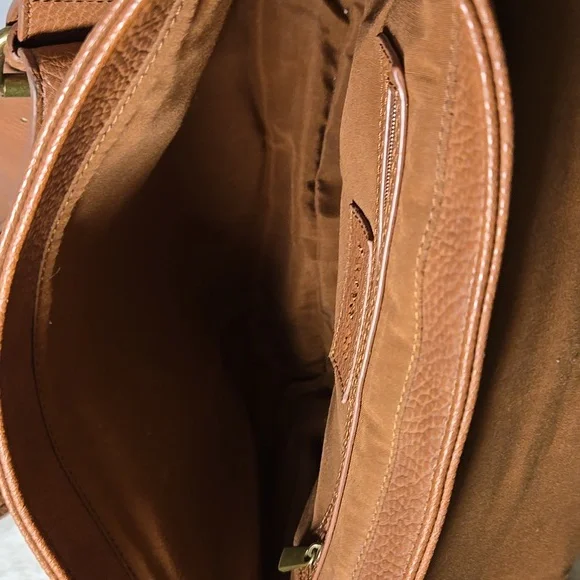 Express Brown Fringe Cross Body Purse - Picture 6 of 8